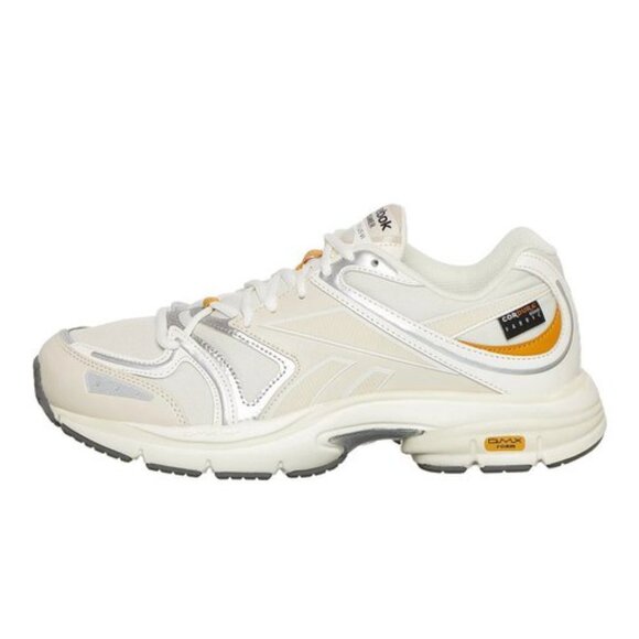 [BRAND NEW] REEBOK PREMIER ROAD PLUS VI CHALK BRIGHT OCHRE MENS SIZE 13 SNEAKERS - Picture 1 of 14